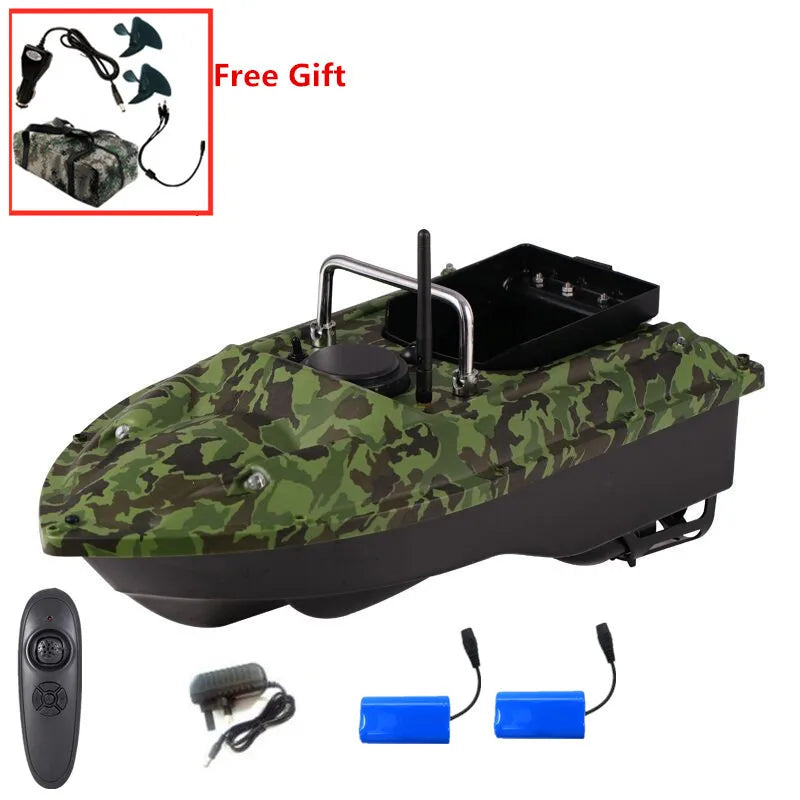 RC Fishing Bait Boat 500m Smart Lure Auto Fixed Speed Cruise Nest Boat