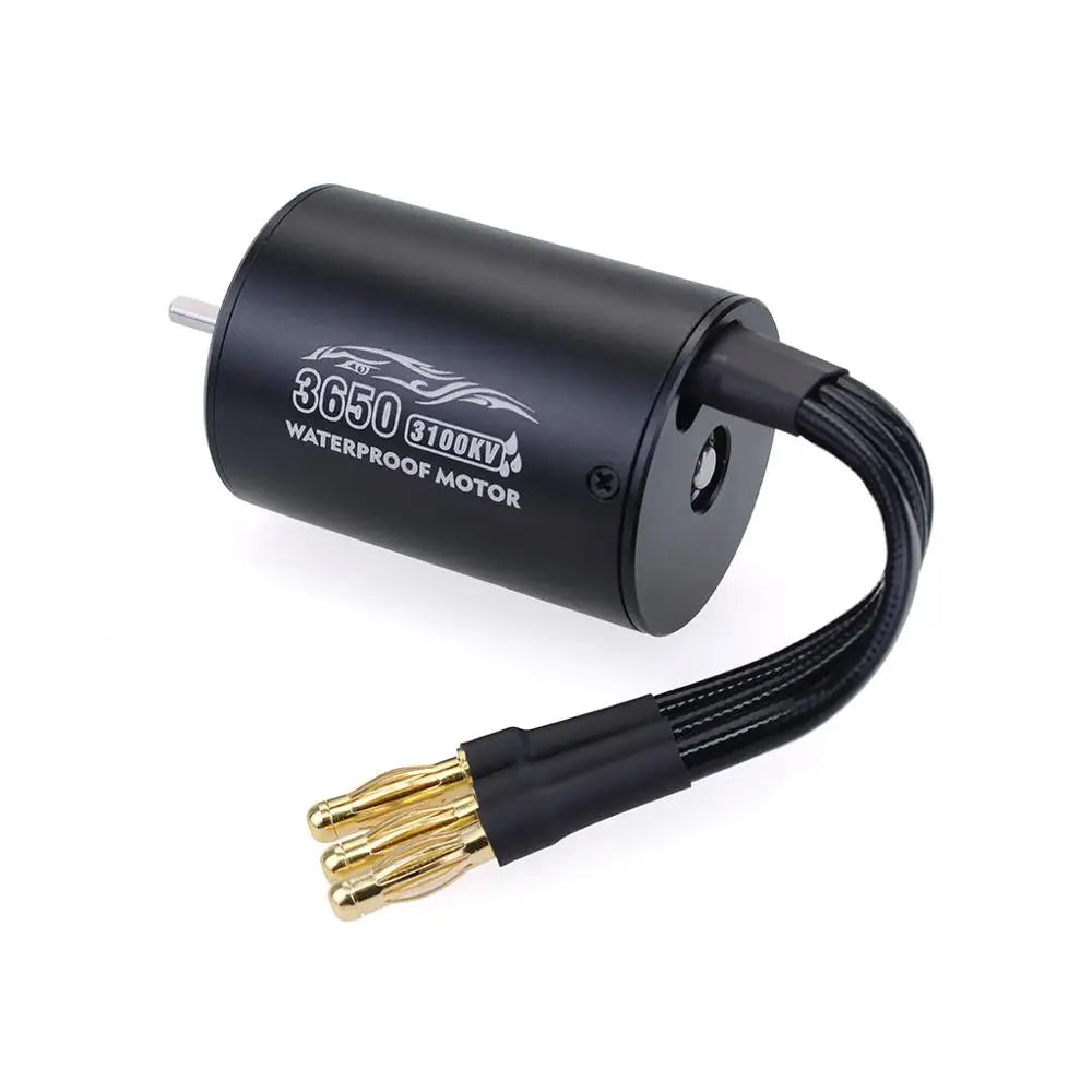 Surpass Hobby 3650 Waterproof Brushless Motor & 60A ESC Combo for 1/10 RC