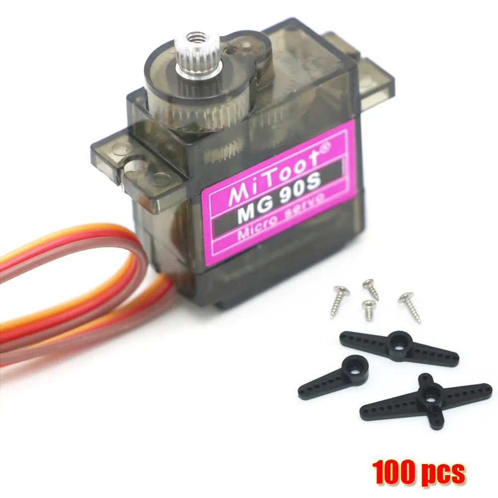MG90S 9g Metal Gear Digital Servo for RC & Arduino (5–100pcs Lot)