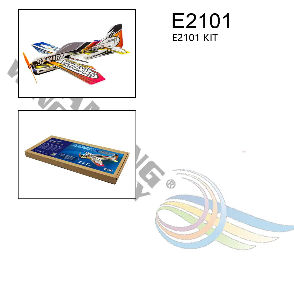 DW Hobby Mini 3D RC Airplane EPP Foam 451mm Wingspan DIY Model Kit