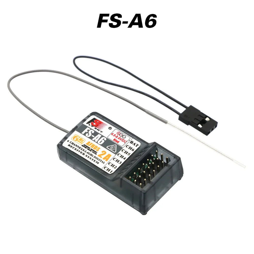 FlySky RC Receiver FS-A3/A6/X6B/iA6/iA6B/A8S/R9B/iA10 Series Compatible