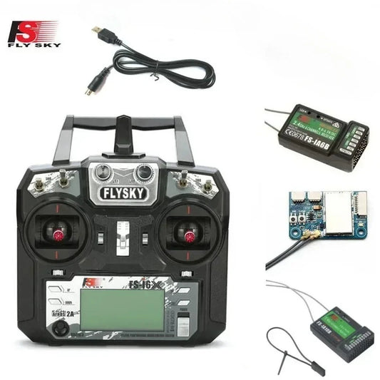 FlySky FS-i6X 2.4G 10CH AFHDS 2A RC Transmitter with Receiver Options