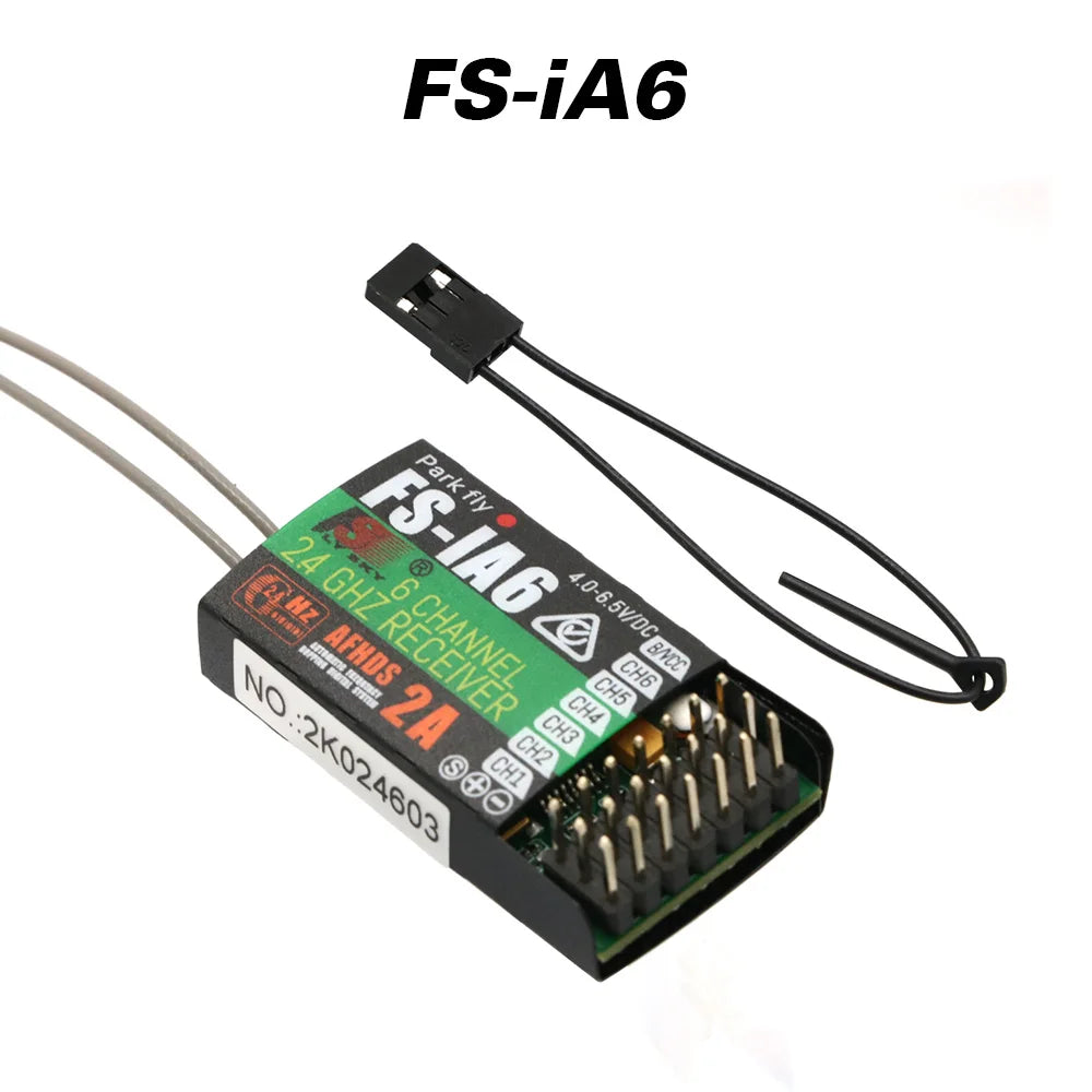 FlySky RC Receiver FS-A3/A6/X6B/iA6/iA6B/A8S/R9B/iA10 Series Compatible