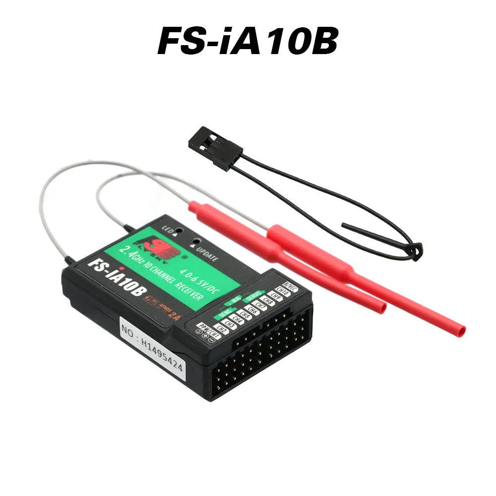 FlySky RC Receiver FS-A3/A6/X6B/iA6/iA6B/A8S/R9B/iA10 Series Compatible