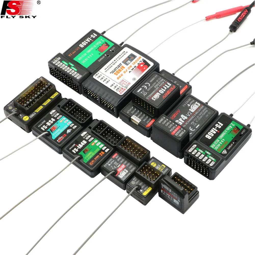 FlySky RC Receiver FS-A3/A6/X6B/iA6/iA6B/A8S/R9B/iA10 Series Compatible