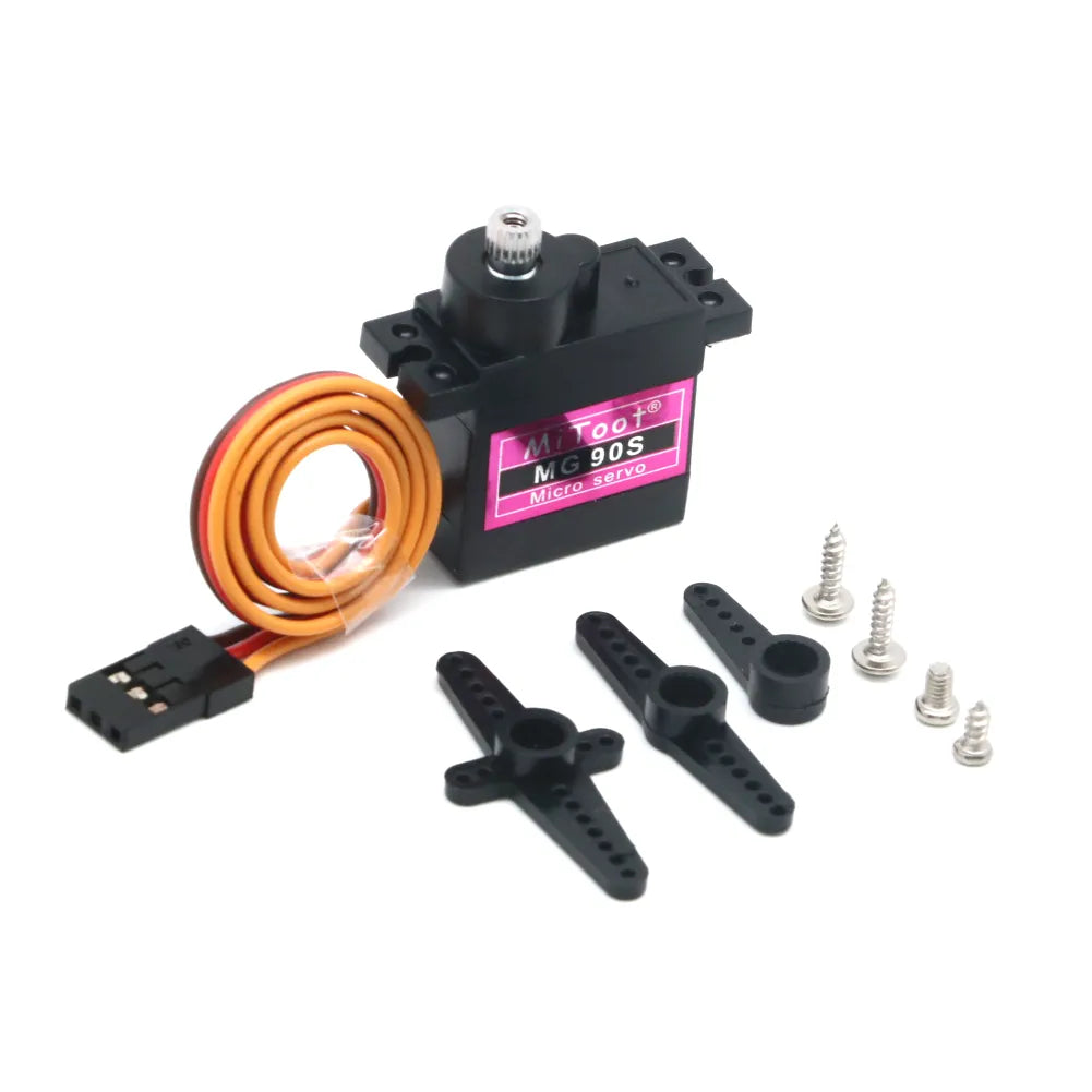 MG90S 9g Metal Gear Digital Servo for RC & Arduino (5–100pcs Lot)